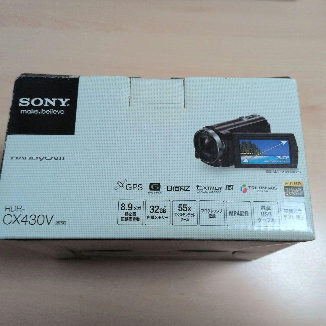 SONY HDR-CX430V ビデオカメラ 本体