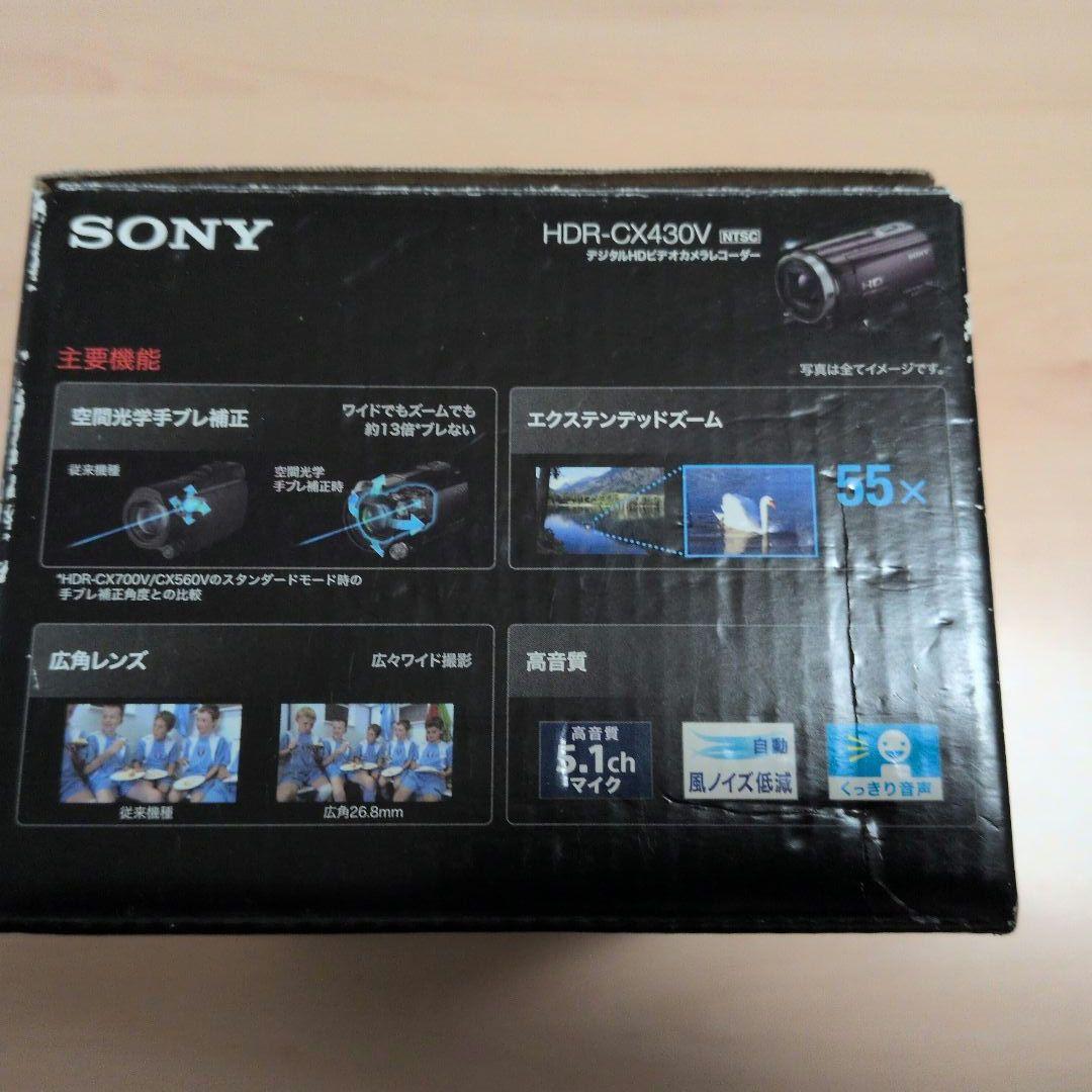 SONY HDR-CX430V ビデオカメラ 本体
