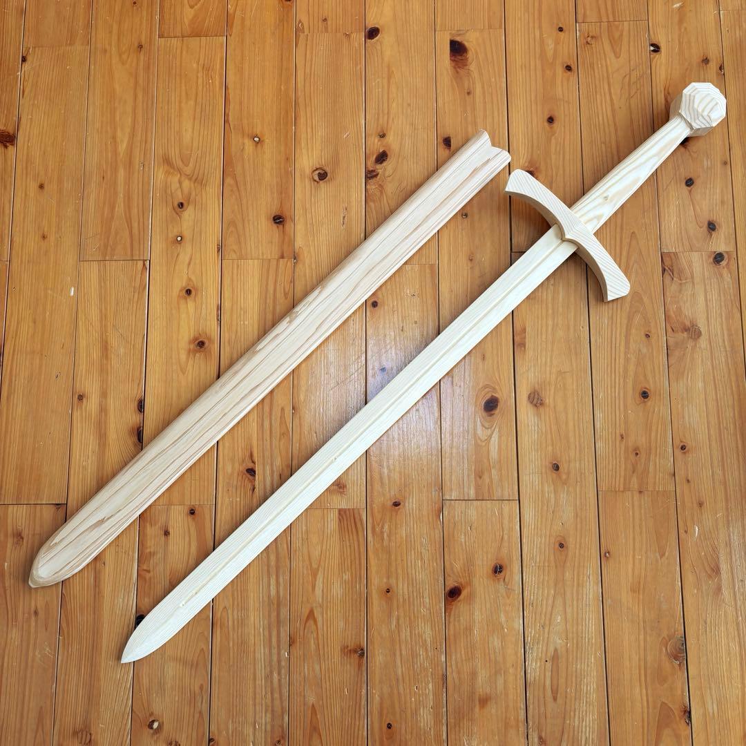 西洋木剣　　(木剣　剣　木刀　wood sword )
