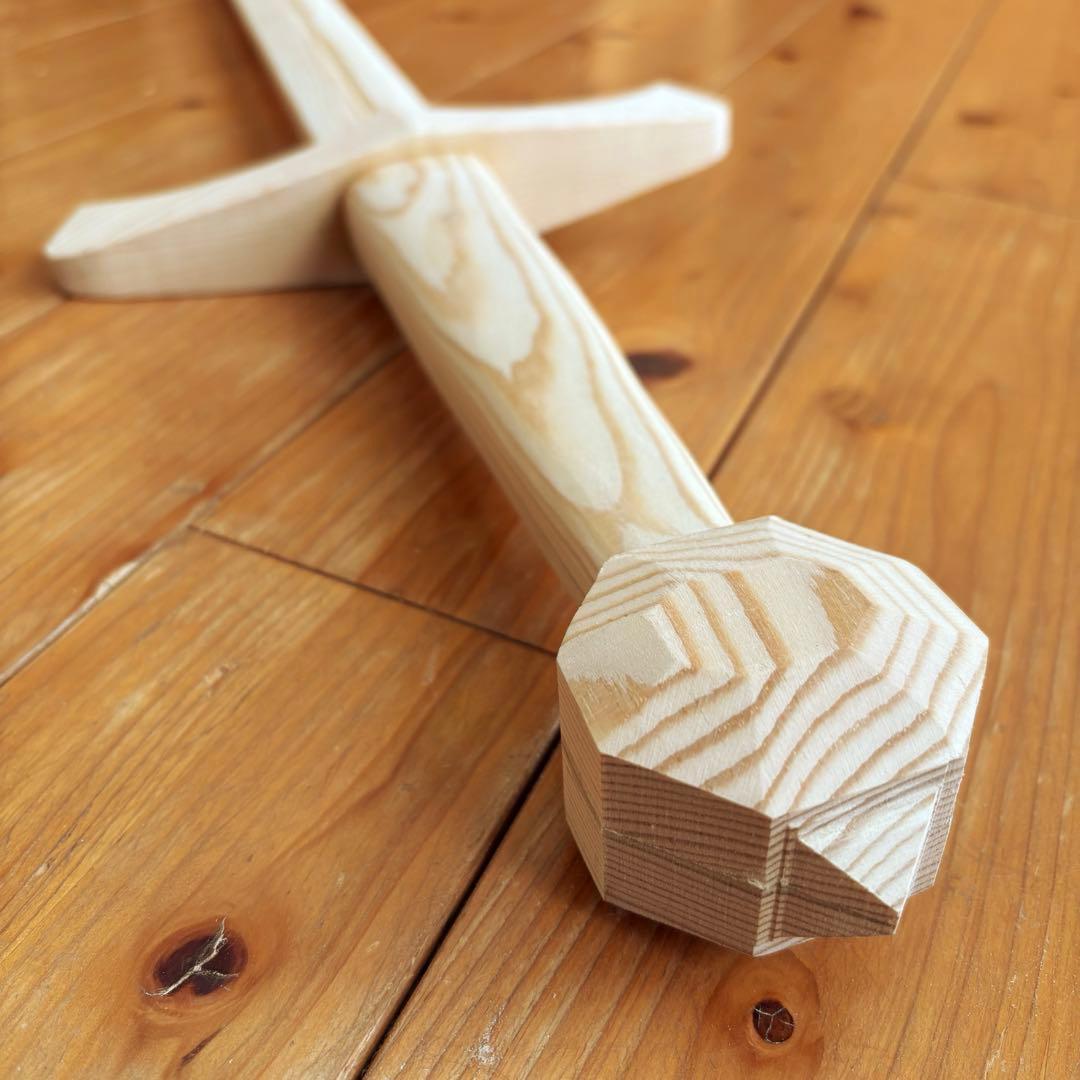 西洋木剣　　(木剣　剣　木刀　wood sword )