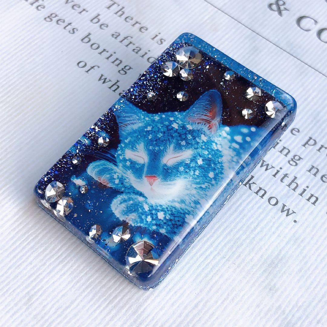 同梱100円引❤️No.2579 レジン ヘアゴム ♡ 猫 ネコ ねこ ♡