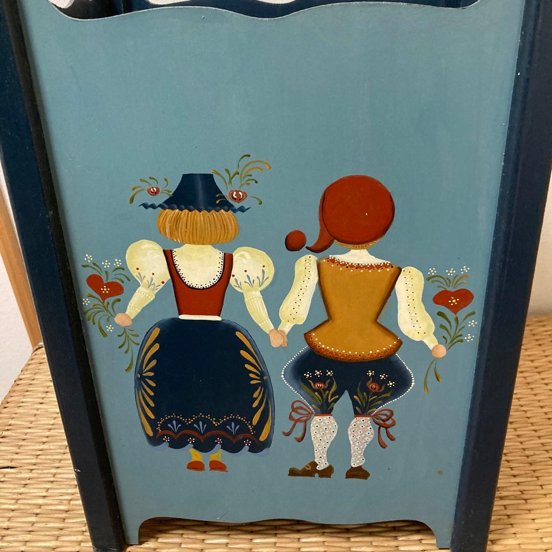 模型手描きトールペイント多目的ボックス