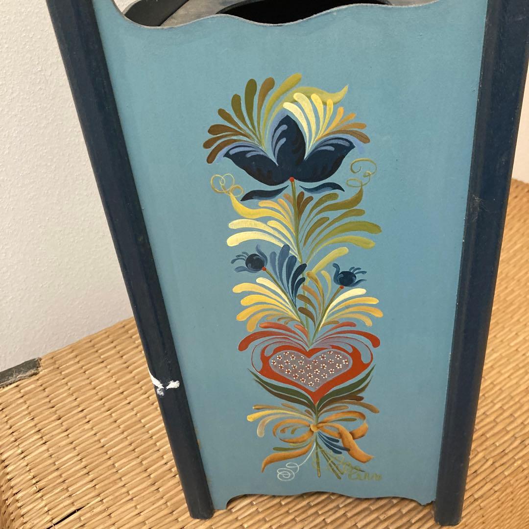 模型手描きトールペイント多目的ボックス