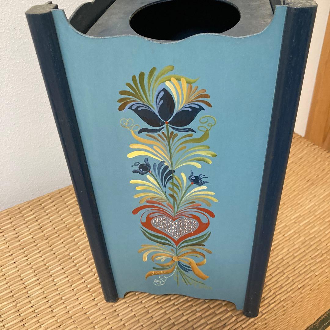 模型手描きトールペイント多目的ボックス