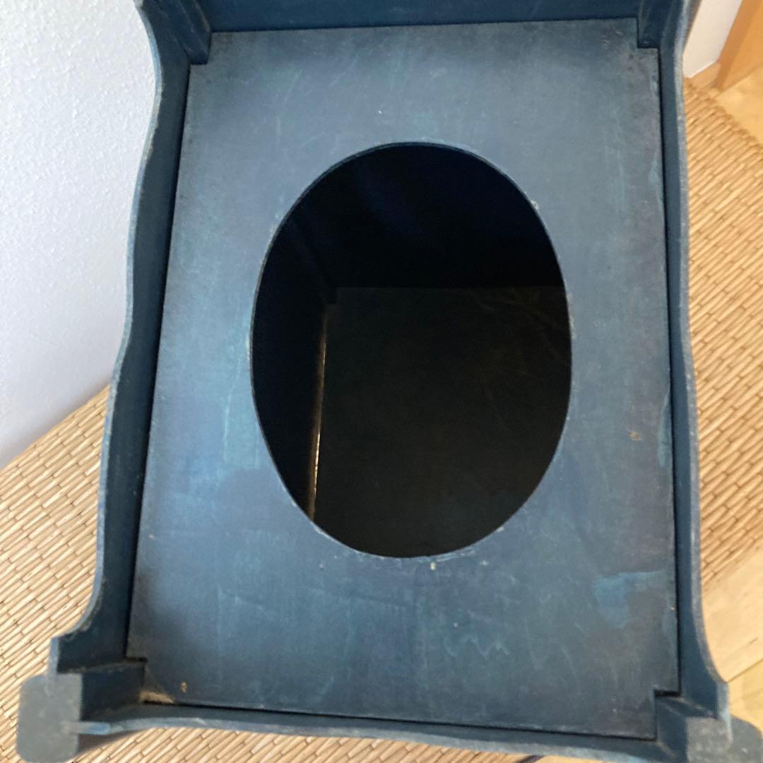 模型手描きトールペイント多目的ボックス