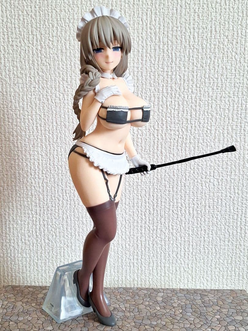 宇崎ちゃんは遊びたい！ 宇崎月 メイドver. フィギュア リペイント お仕置き