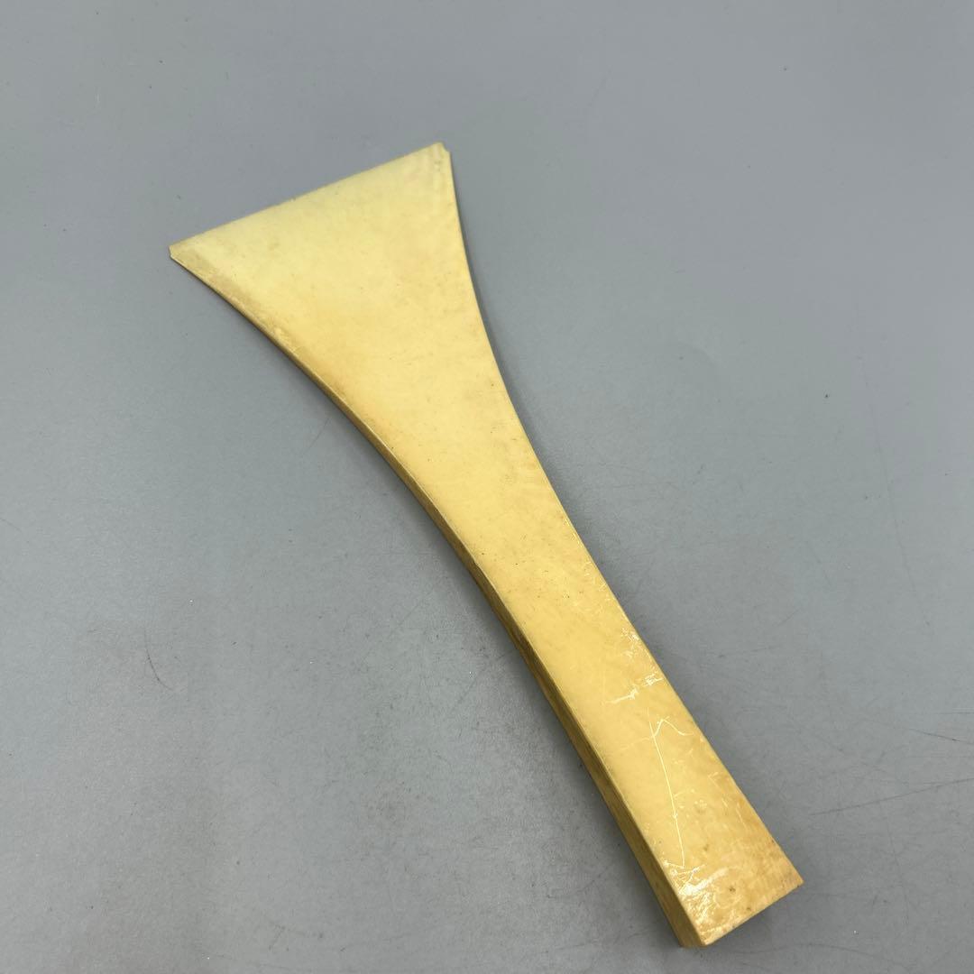 訳あり255ヴィンテージ　天然素材　三味線バチ 重約104g