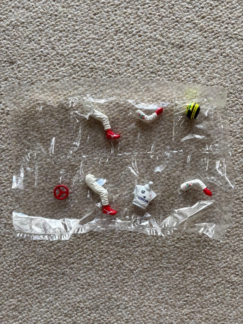 アイルトン・セナ KART 1993 プラモデル　塗装済