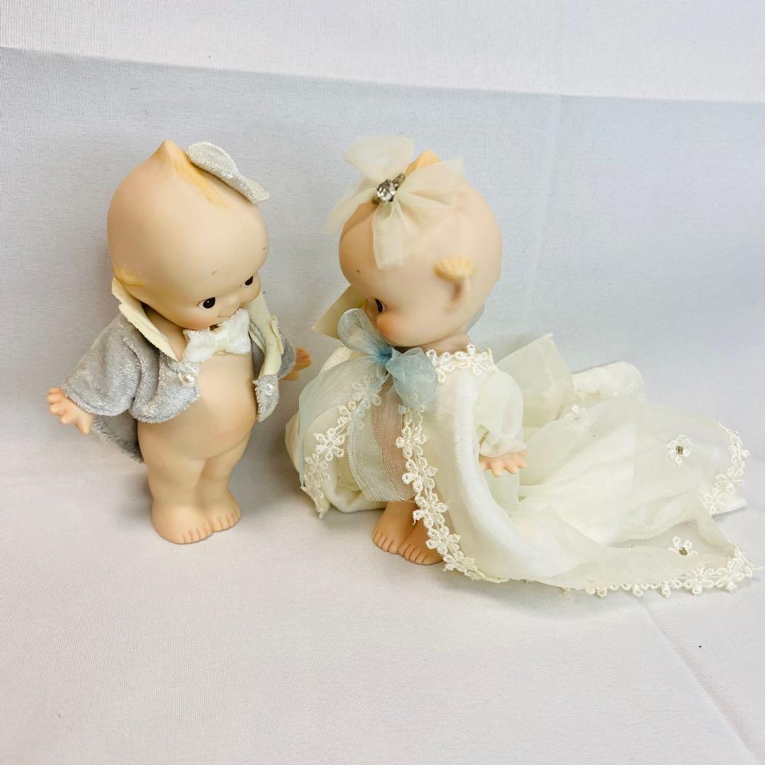 ローズオニールビスクキューピー　ウェディング