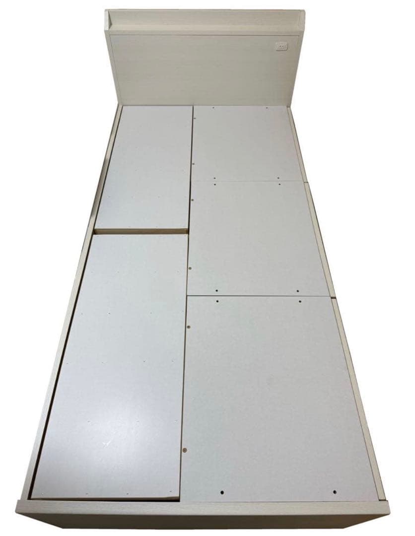 ニトリ ベッドフレーム シングル ホワイト