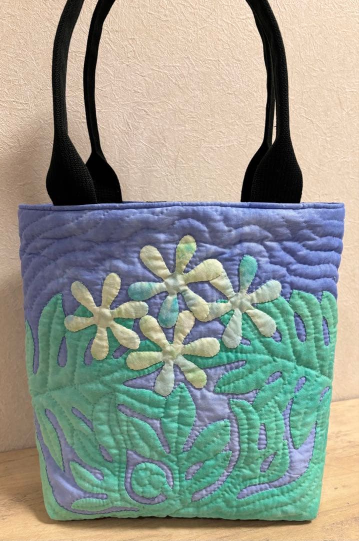 ハワイアンキルトバック　 ハンドメイド