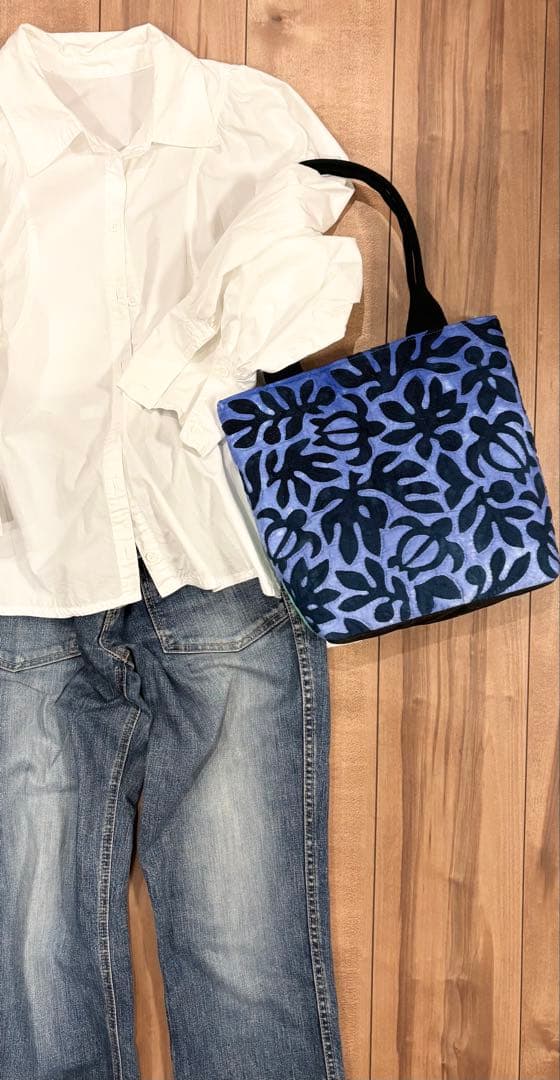 ハワイアンキルトバック　 ハンドメイド