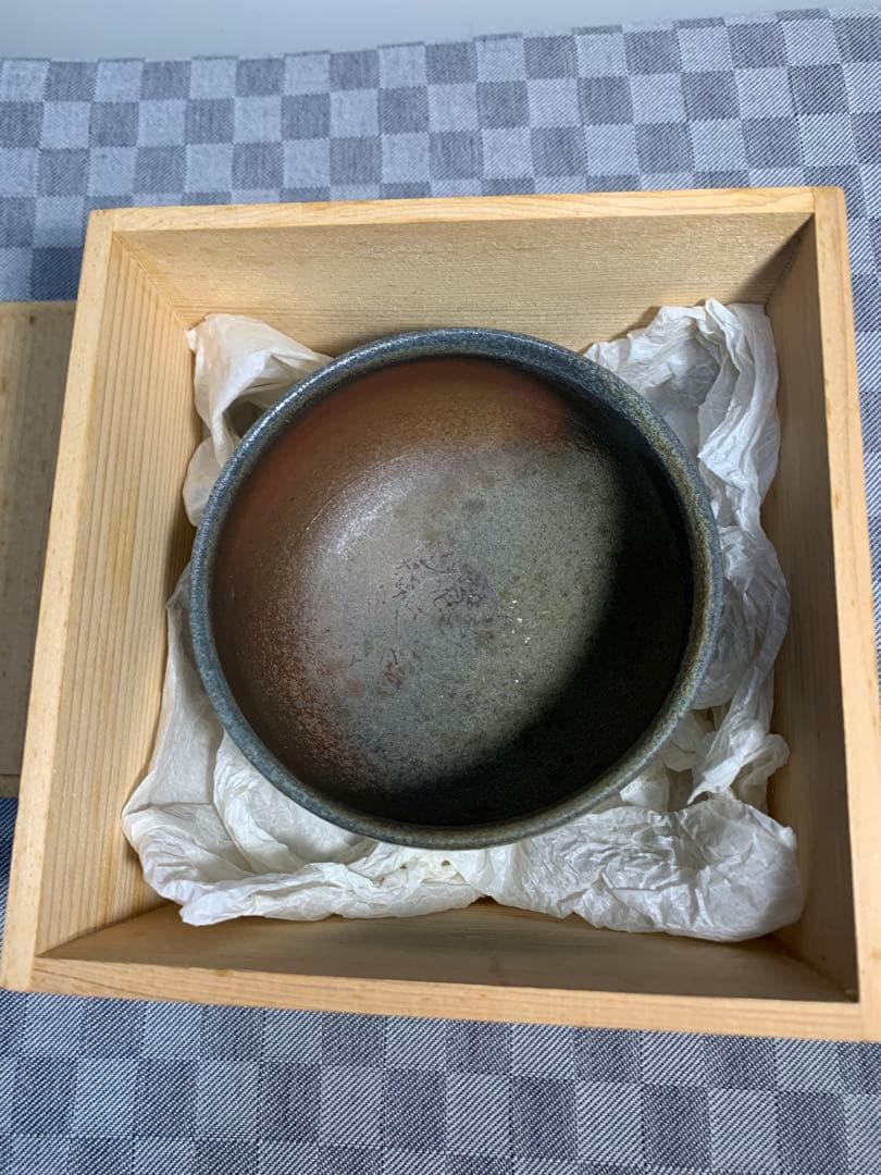種子島瀬口義盛作　茶碗