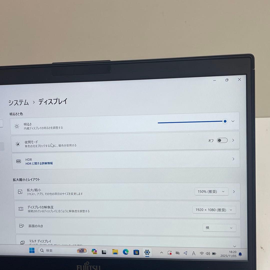 #422 富士通 LIFEBOOK U939/B i5-8365U office