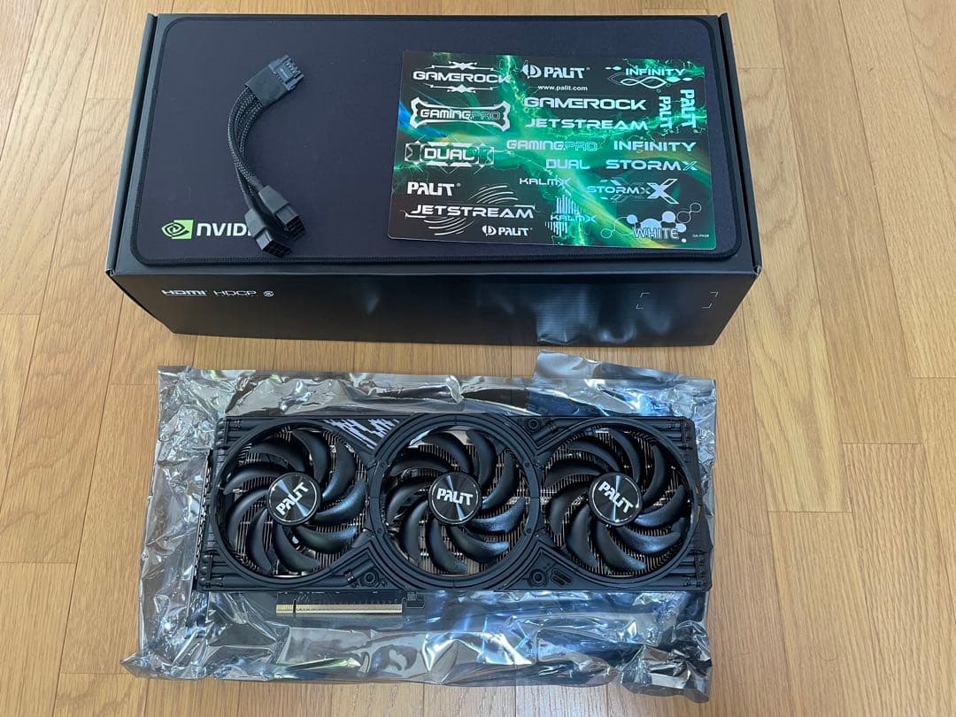 【ほぼ新品】PALIT GEFORCE RTX 5070Ti 16GB