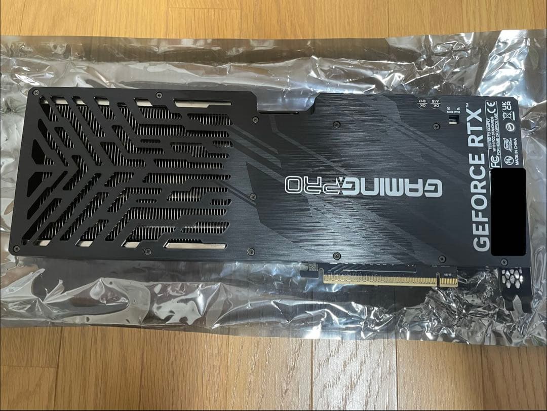 【ほぼ新品】PALIT GEFORCE RTX 5070Ti 16GB