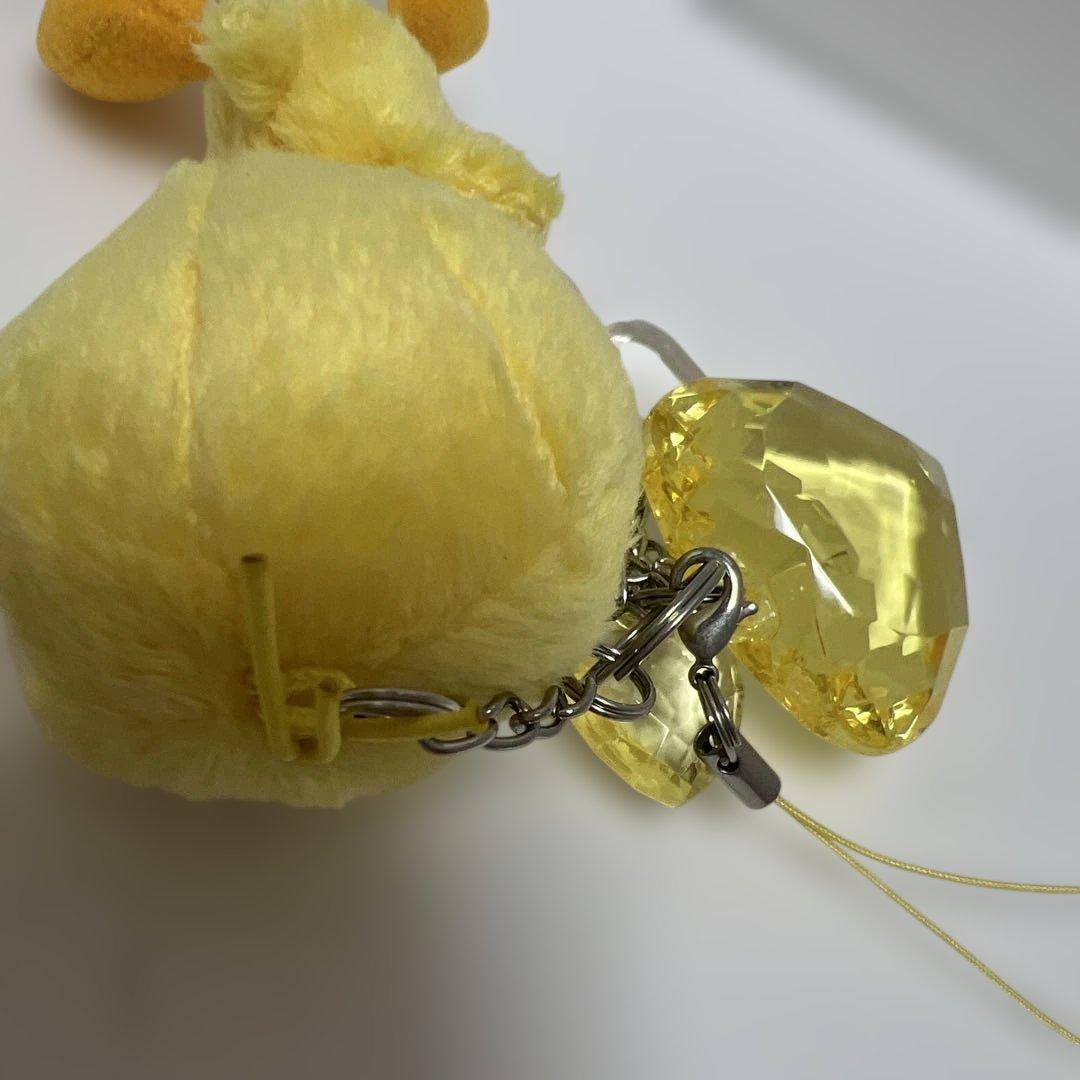 トゥイーティー　キラキラチャーム付きストラップ　ぬいぐるみ　マスコット