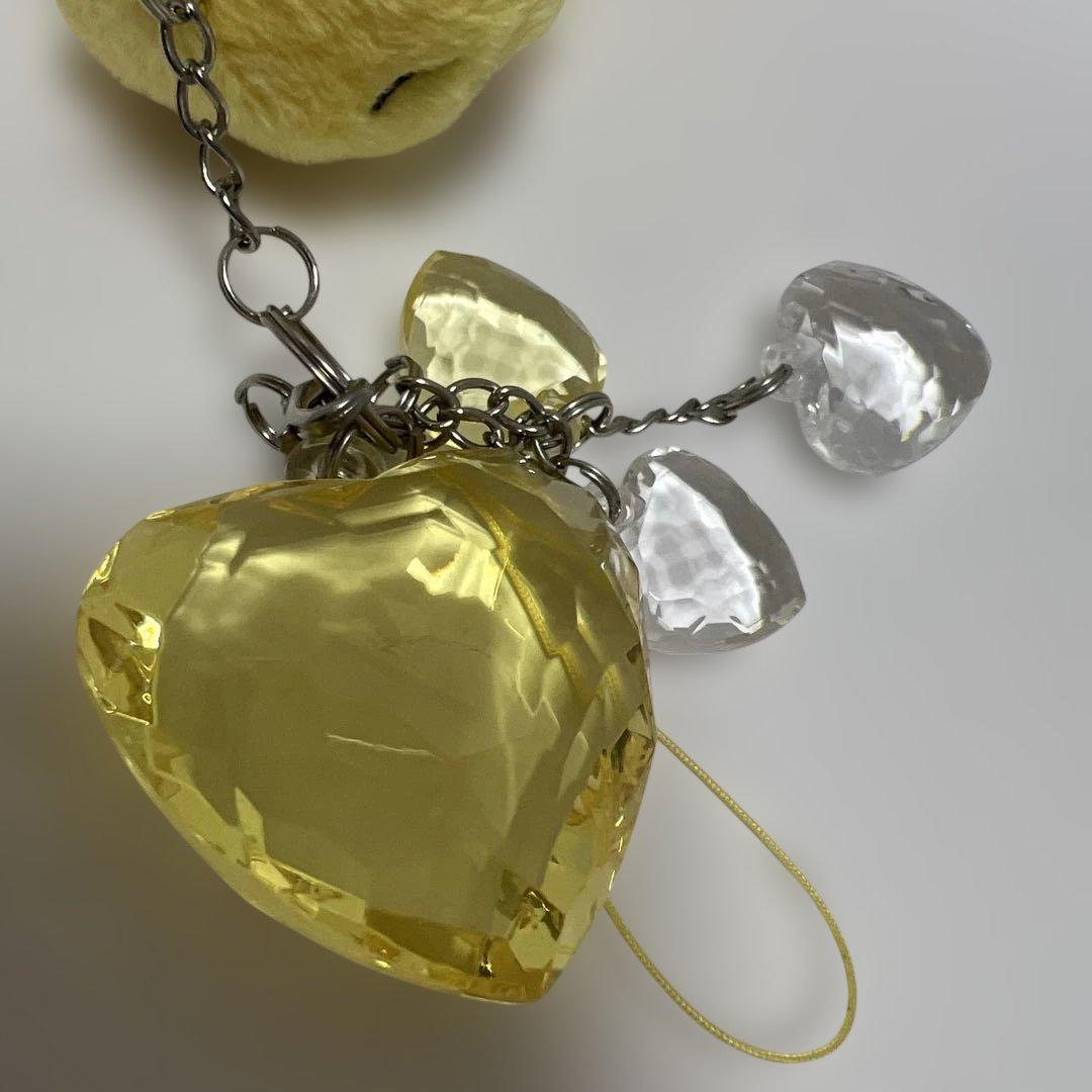 トゥイーティー　キラキラチャーム付きストラップ　ぬいぐるみ　マスコット