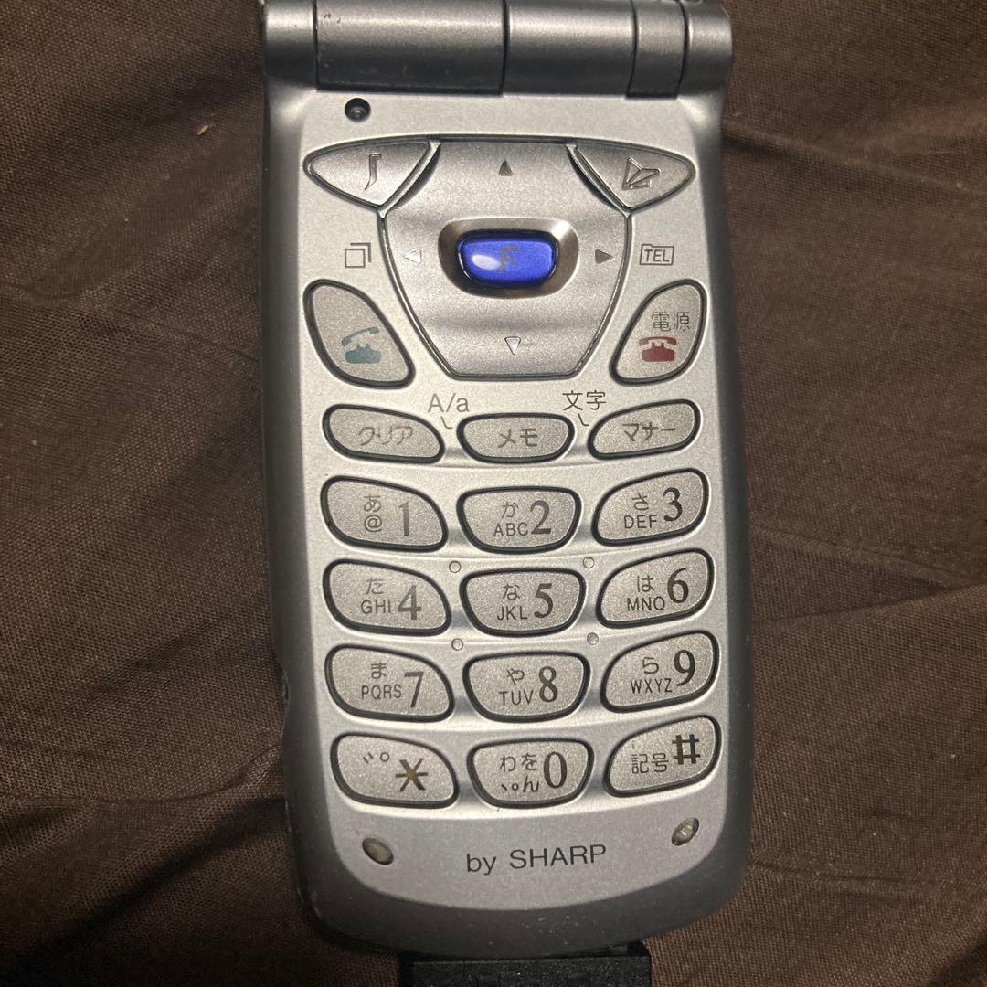 J-PHONE 初代折りたたみ式携帯電話 シルバー