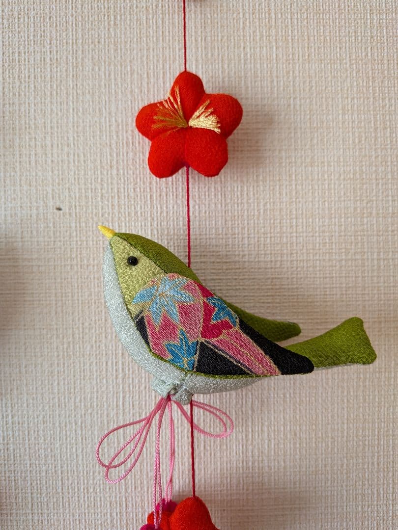 チロルパン 「つるし雛大」「メジロのお花見」「早春のうぐいす✕2個」