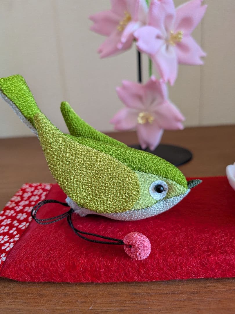 チロルパン 「つるし雛大」「メジロのお花見」「早春のうぐいす✕2個」