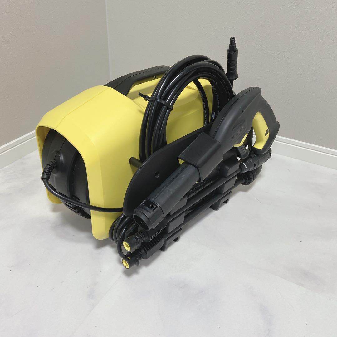 ケルヒャー K2 サイレント 高圧洗浄機 自給用ホース付 美品