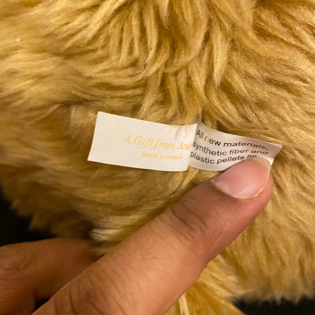 希少　モンチッチ ぬいぐるみ30周年 記念 Lゴールドanniversary