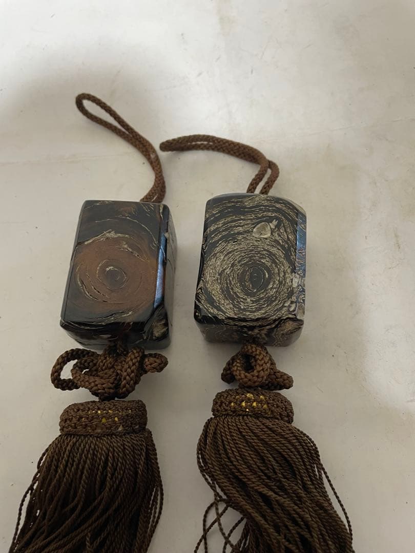 希少　深海松　青珊瑚　風鎮