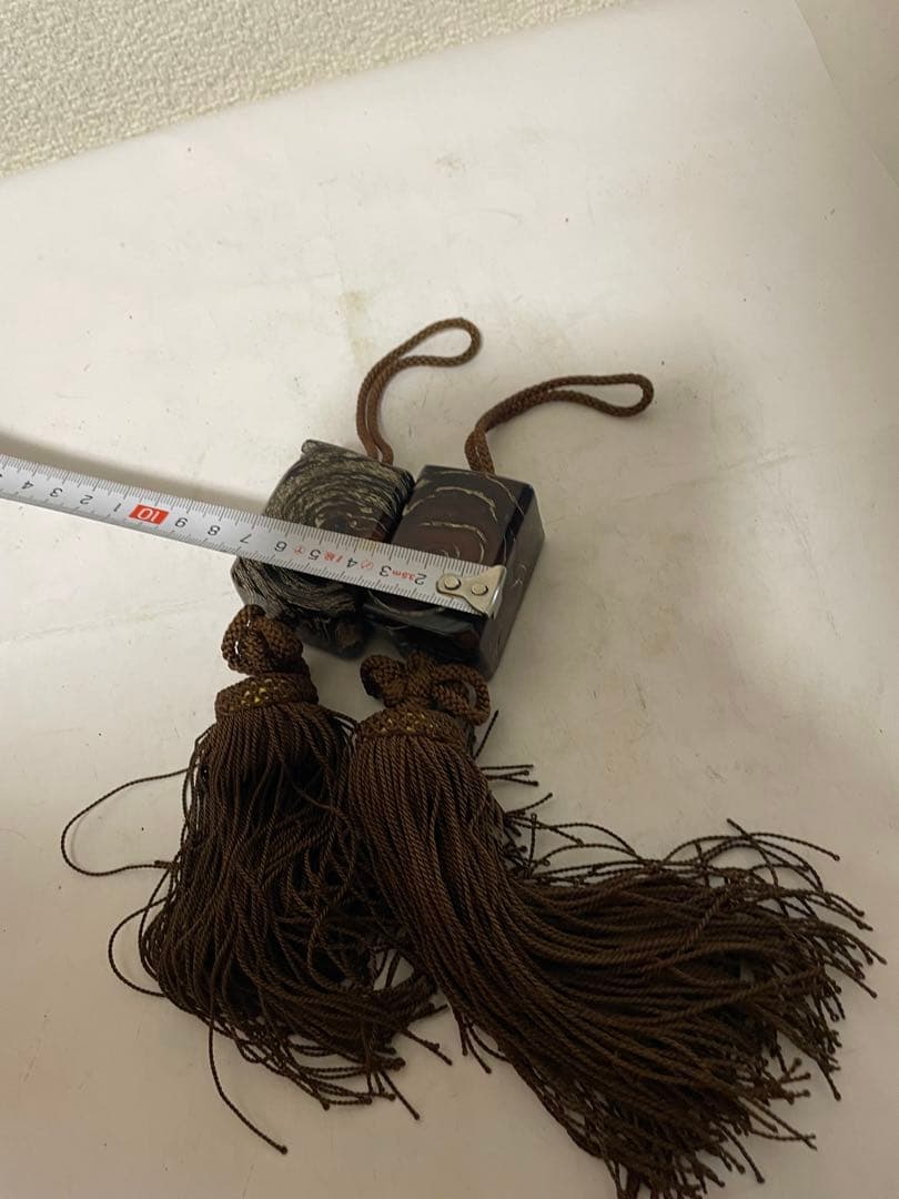 希少　深海松　青珊瑚　風鎮