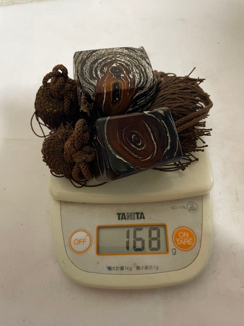 希少　深海松　青珊瑚　風鎮