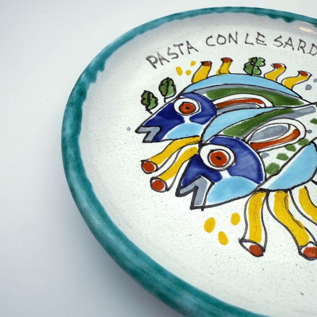 イタリア　DESIMONE デシモーネ 陶器 絵皿