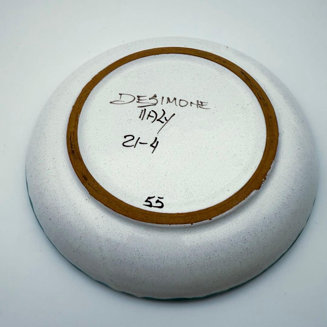 イタリア　DESIMONE デシモーネ 陶器 絵皿