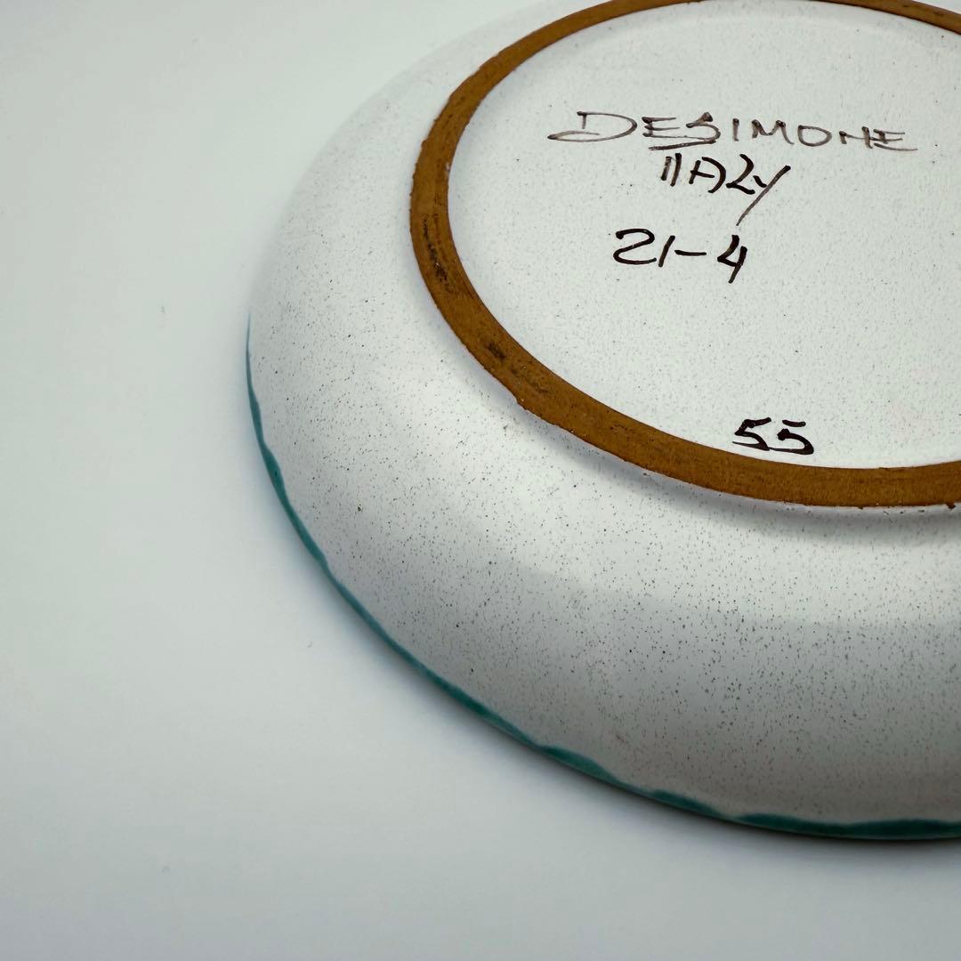 イタリア　DESIMONE デシモーネ 陶器 絵皿