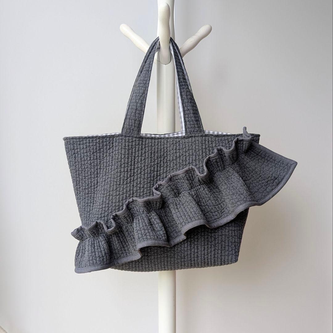 あやのすけ様確認用 ヌビバッグ A4 フリル ヌビトートバッグ マザーズバッグ