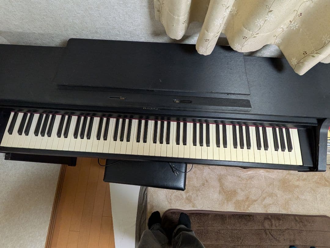 Roland HP305 デジタルピアノ ブラック 椅子付き