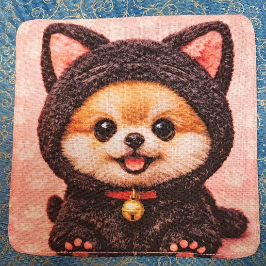 マーブル☆　ハンカチ　ワンにゃんこ柄12/28　19枚