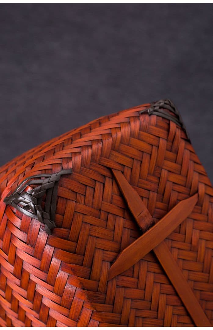 竹細工 新品★茶道収納バッグ★竹編バッグ ハンドバッグ 古風便攜 手作工芸品