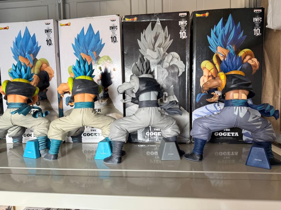 一番くじ SMSP BWFC ゴジータ フィギュア 4体セット ドラゴンボール