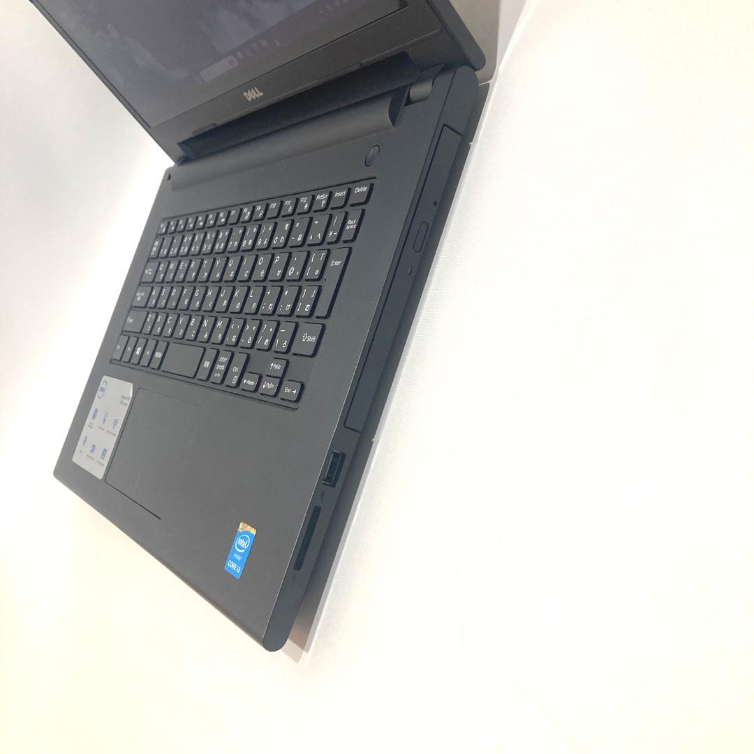 美品✨カメラ・オフィス・タッチパネル✨黒✨すぐ使えるノートパソコン◇T518-3