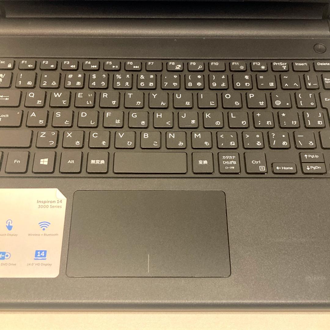 美品✨カメラ・オフィス・タッチパネル✨黒✨すぐ使えるノートパソコン◇T518-3