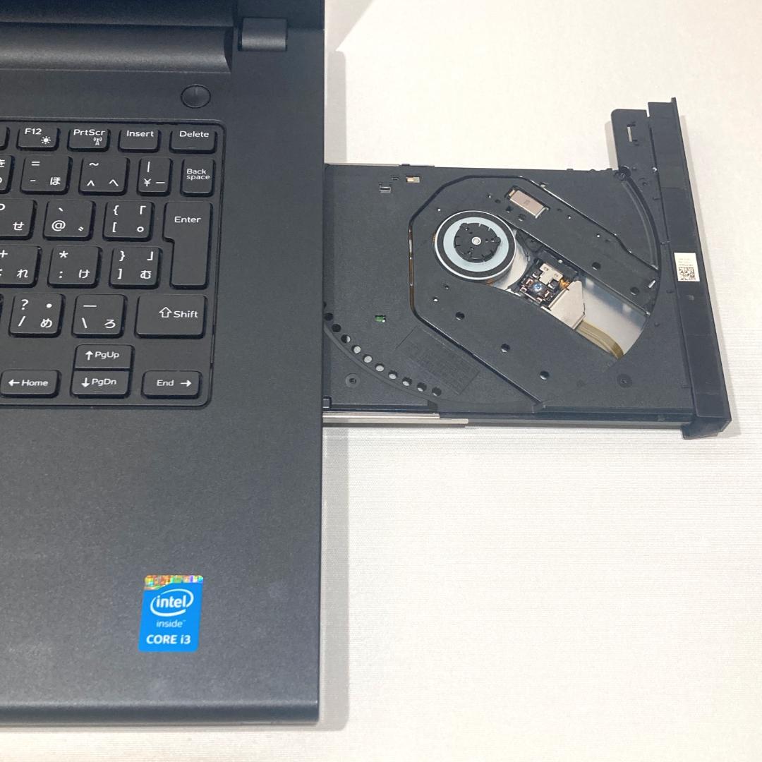 美品✨カメラ・オフィス・タッチパネル✨黒✨すぐ使えるノートパソコン◇T518-3