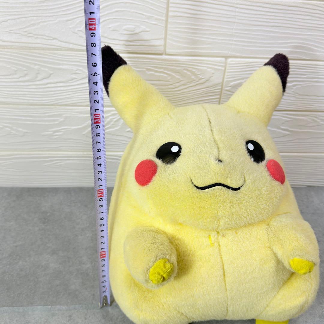 【希少】TOMY トミー ピカチュウ 初期 ぬいぐるみ 赤タグ 約38cm