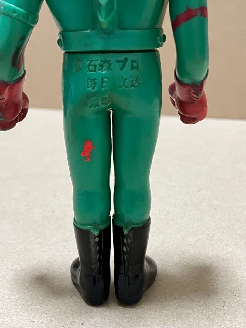 仮面ライダーアマゾン　当時物　ポピー　ソフビ　ミニソフビ