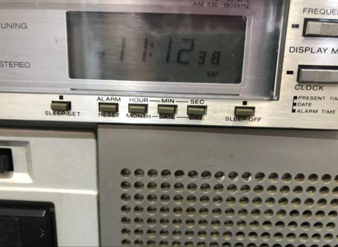 SONY ソニー CFS-D7 レトロ ラジカセ 昭和レトロ SIRI III