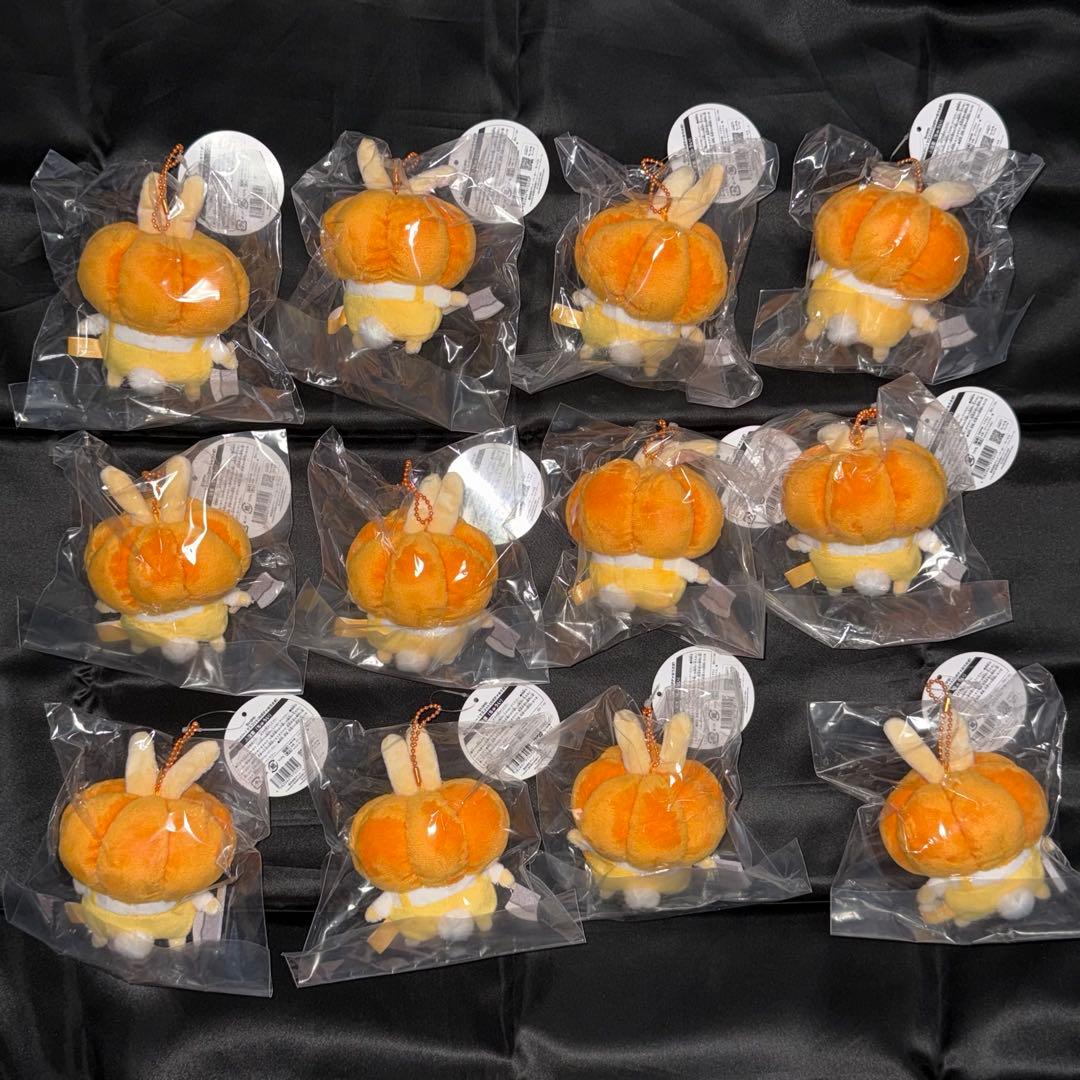 ちいかわ　仮装楽しい〜！カボチャなうさぎマスコット 12個セット