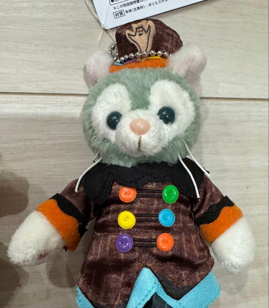 ハロウィン 2017 ダッフィー&シェリーメイぬいぐるみバッジ