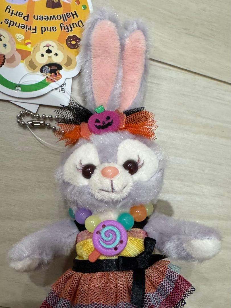 ハロウィン 2017 ダッフィー&シェリーメイぬいぐるみバッジ