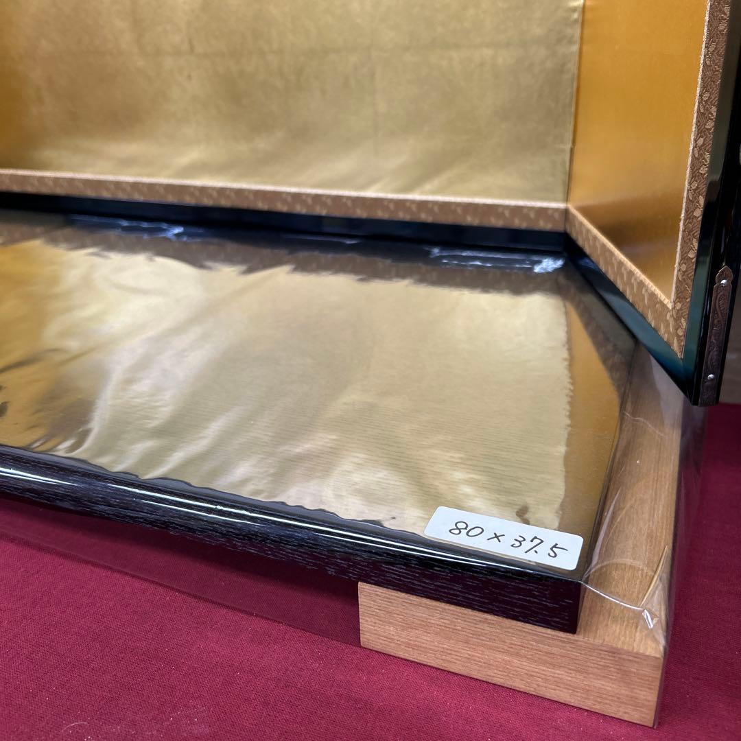 【242】高品質＊雛人形飾台本作り屏風セットp