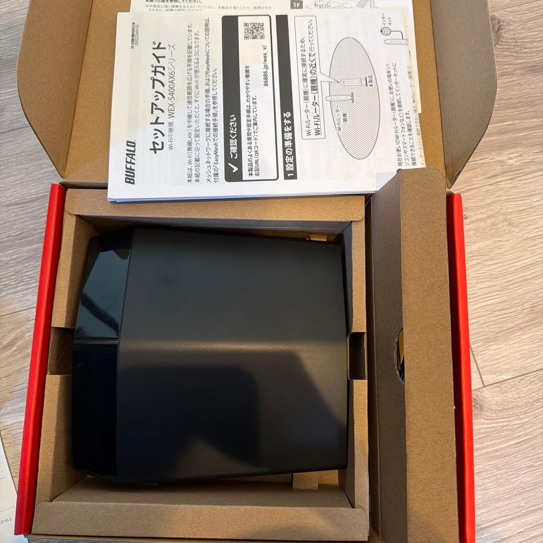 BUFFALO Wi-Fi 6 無線LANルーター WEX-S6400AX6