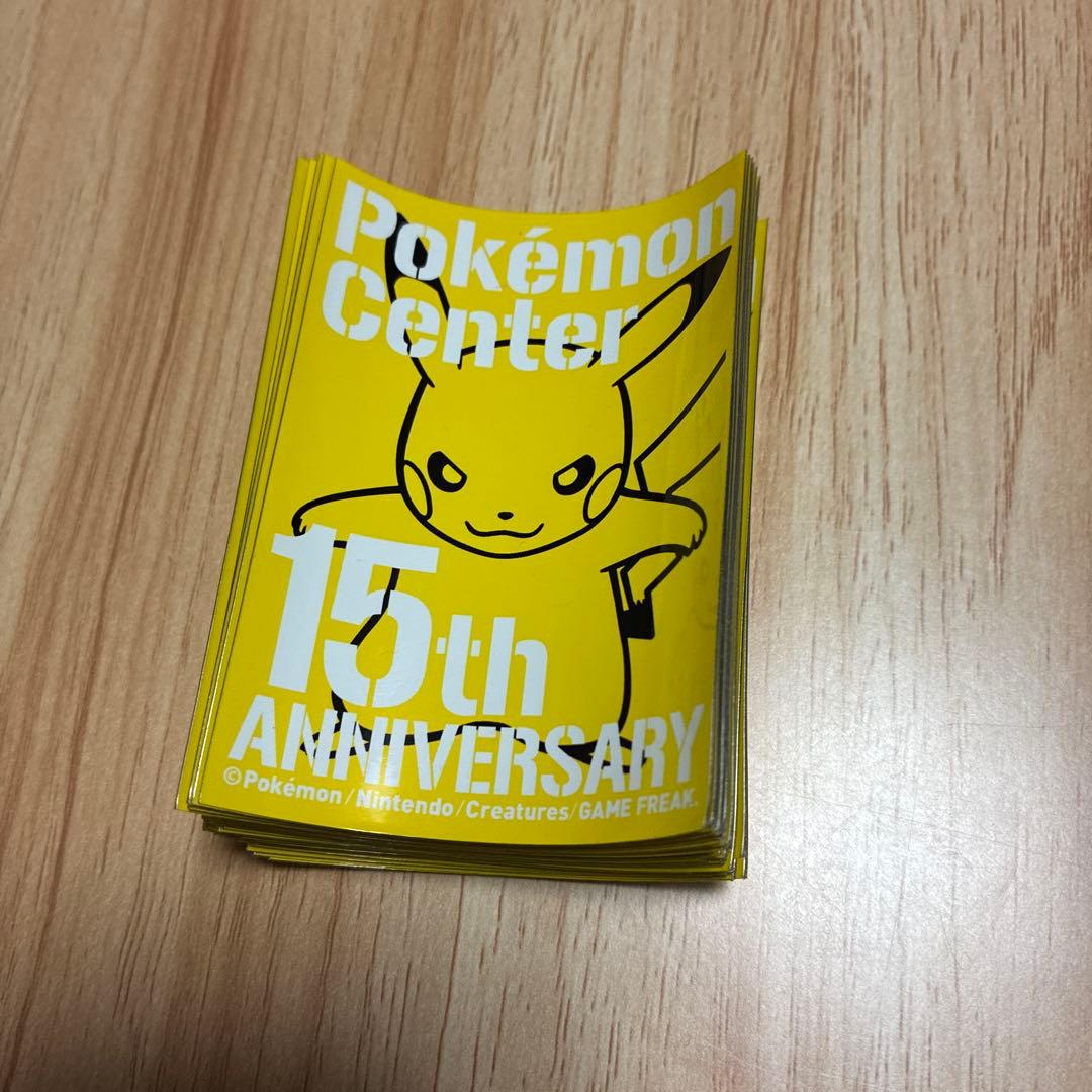 ポケモンセンター15周年記念　デッキケースとスリーブ☆